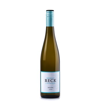 Weingut trocken Riesling Beck, 8,99 QbA € vom