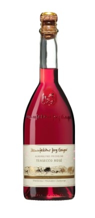 Teasecco rosé alkoholfrei von der Manufaktur Jörg Geiger