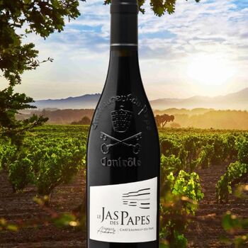Châteauneuf-du-Pâpe rouge AOC BIO 2022 von Le Jas des Papes