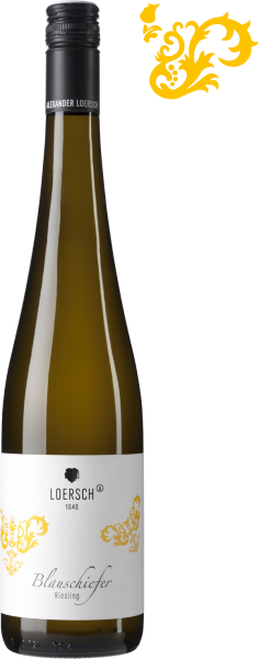 2025 Blauschiefer Gutsriesling trocken 0,75l - Weingut Loersch