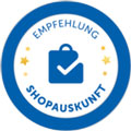 Empfehlung Shopauskunft Siegel